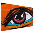 Obraz na płótnie - oko, grafika, abstrakcja