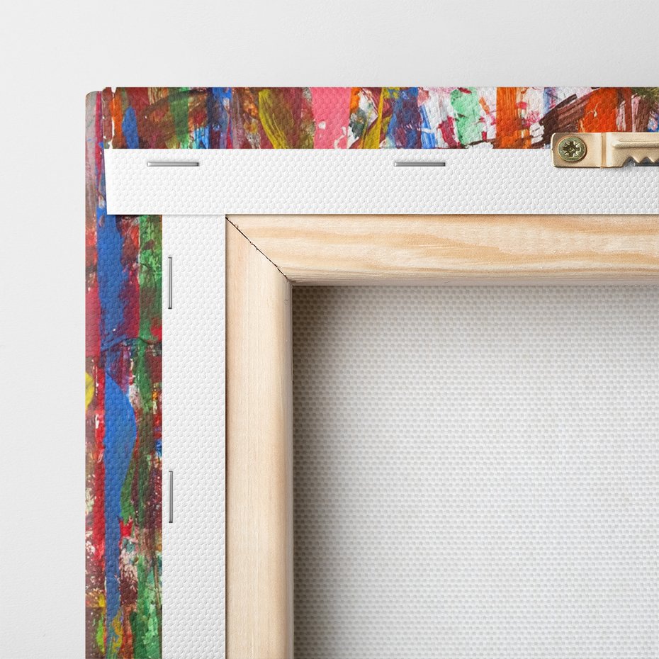 Obraz na płótnie - abstrakcja, farby, kolory