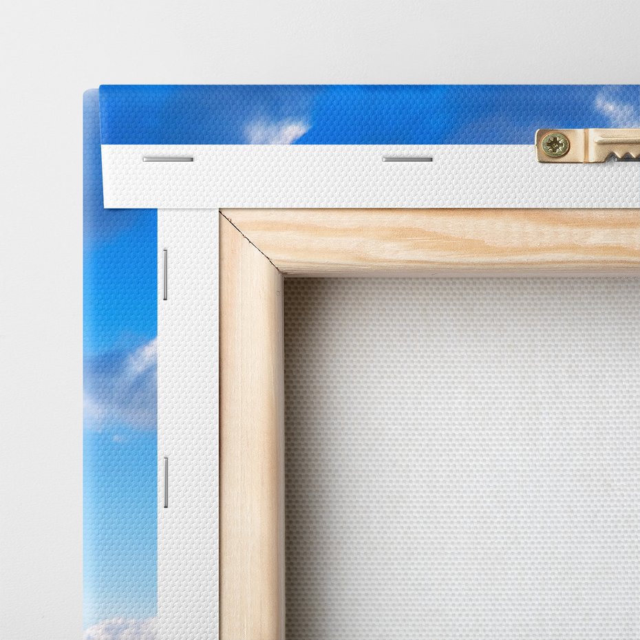 Obraz na płótnie - Santorini, Grecja, morze