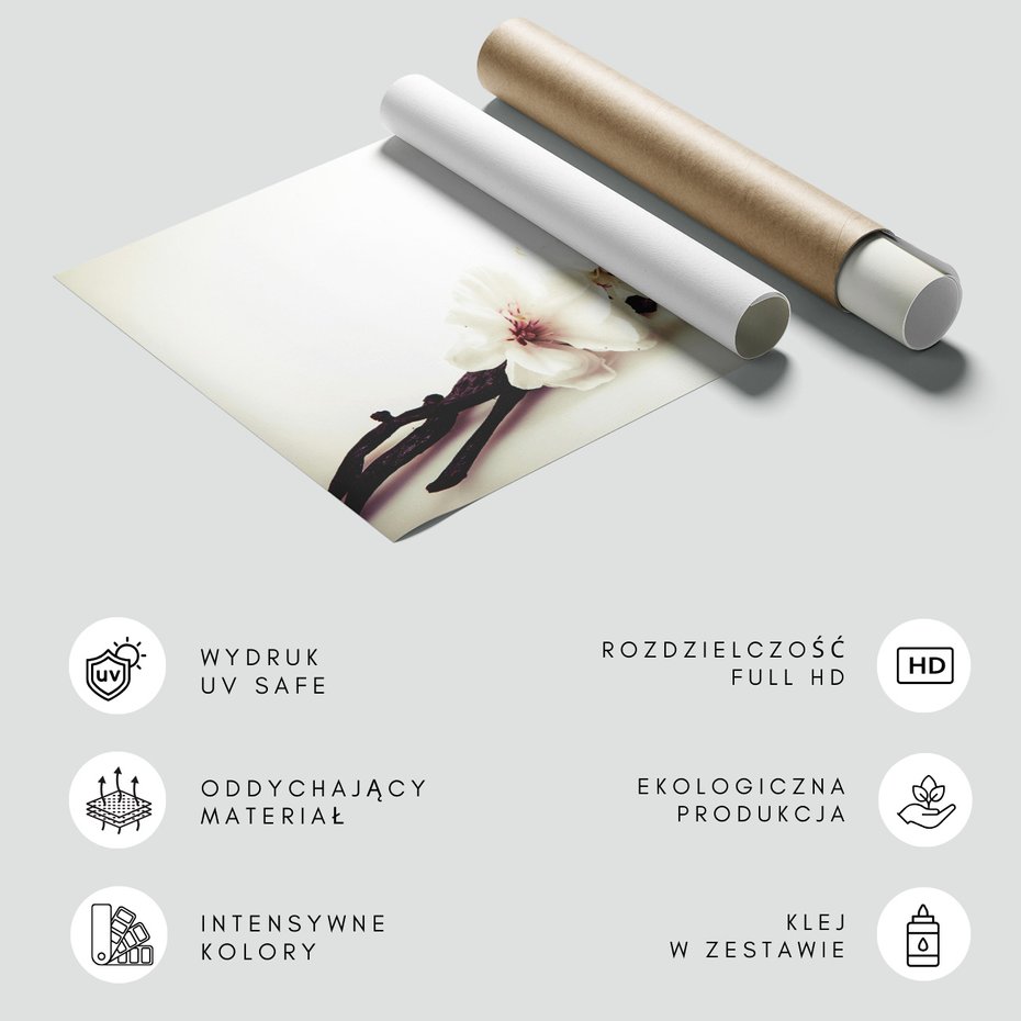 Fototapeta - kwiaty, wanilia, abstrakcja