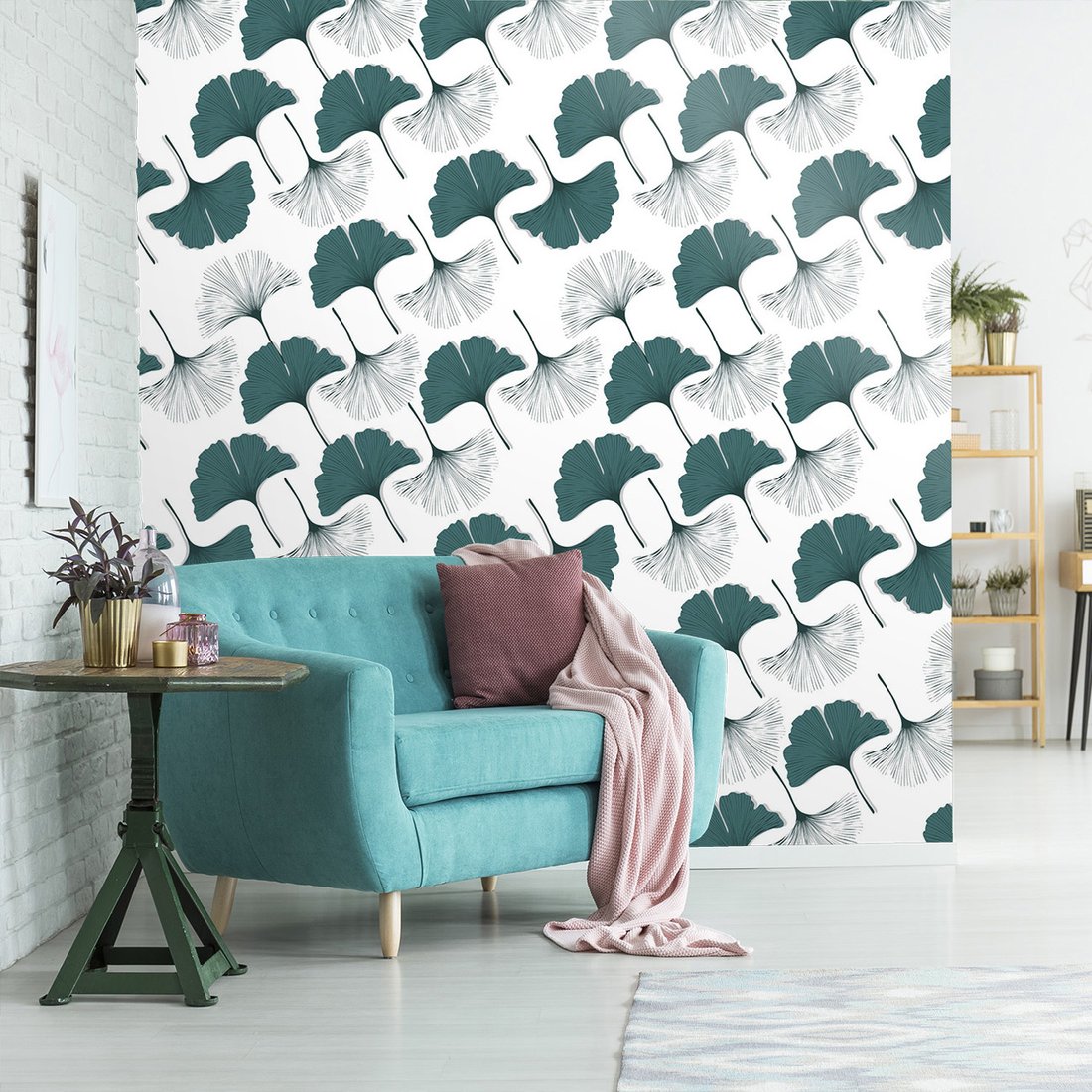 Tapeta - liście, ginkgo, natura