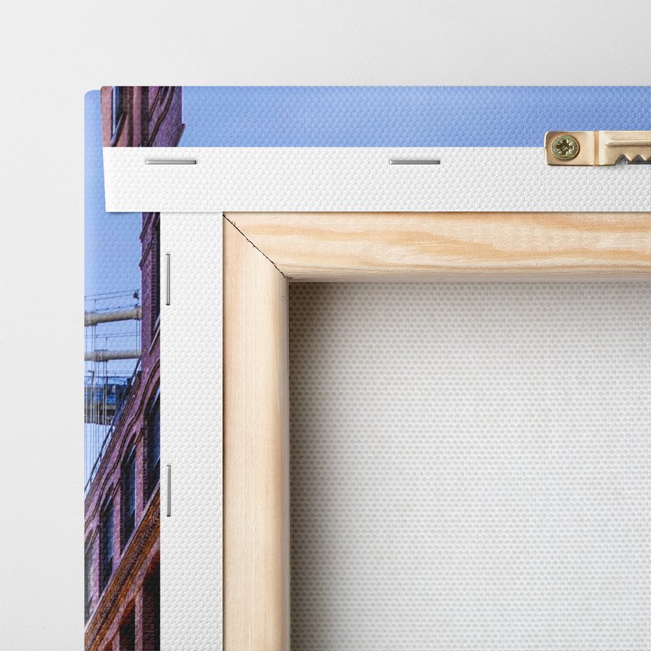 Obraz na płótnie - most, miasto, ulica