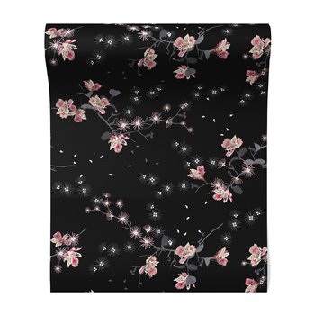 Tapeta - kwiaty, gałęzie, tło