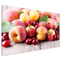 Obraz na płótnie - owoce, świeże, słodkie