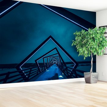 Fototapeta - most, abstrakcja, geometria