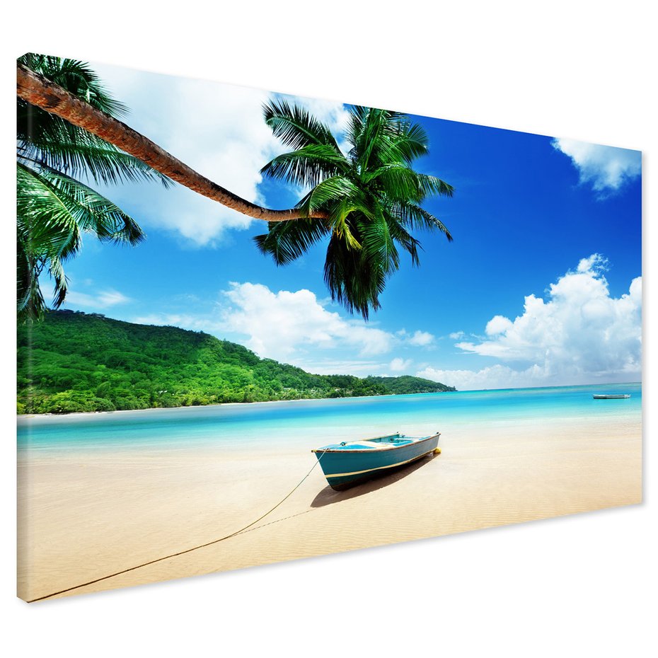 Obraz na płótnie - plaża, morze, tropiki