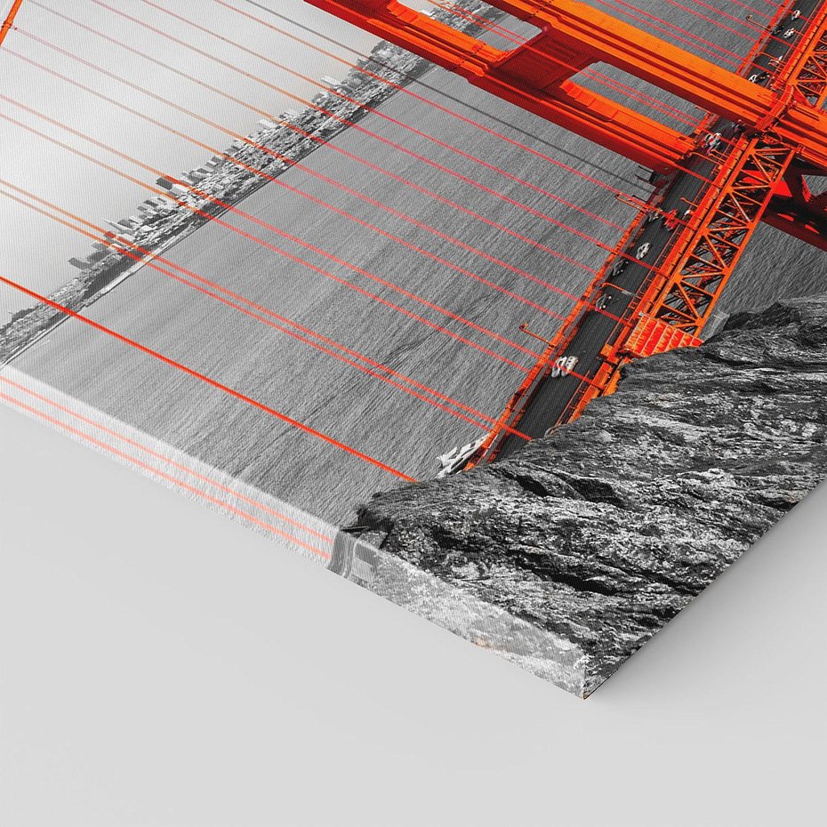 Obraz na płótnie - most, miasto, woda