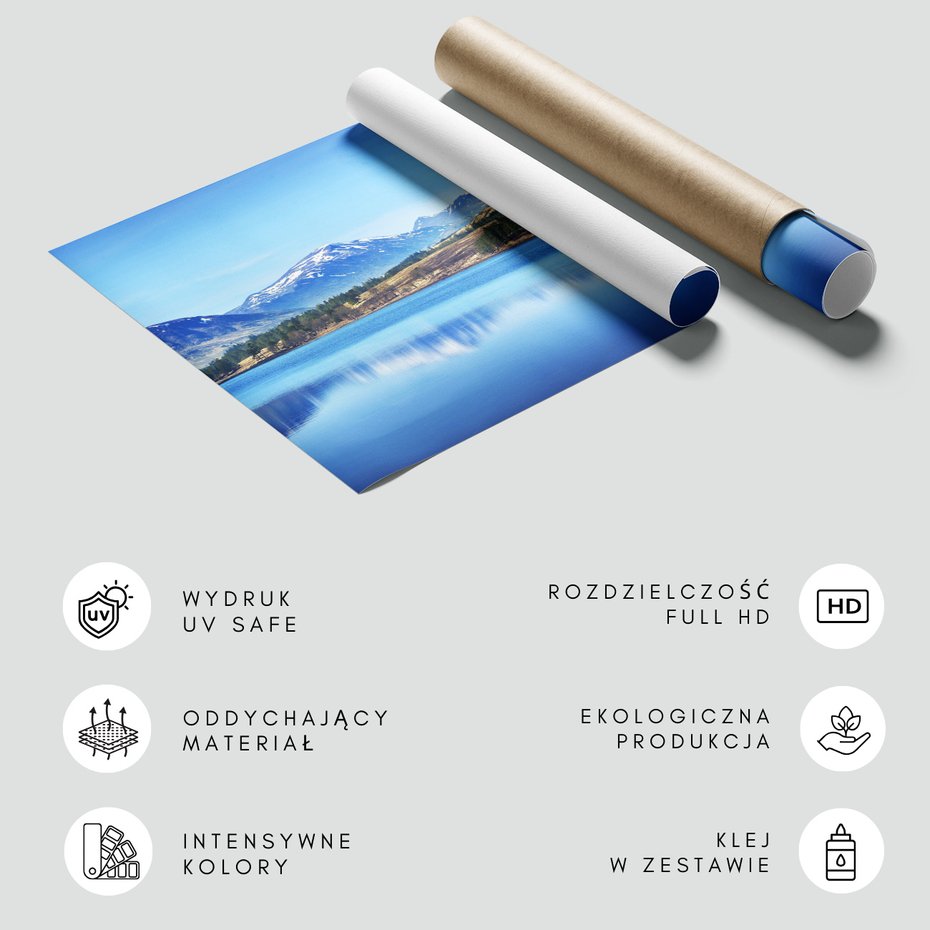 Fototapeta - jezioro, góry, krajobraz