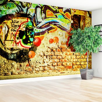 Fototapeta - graffiti, ściana, sztuka
