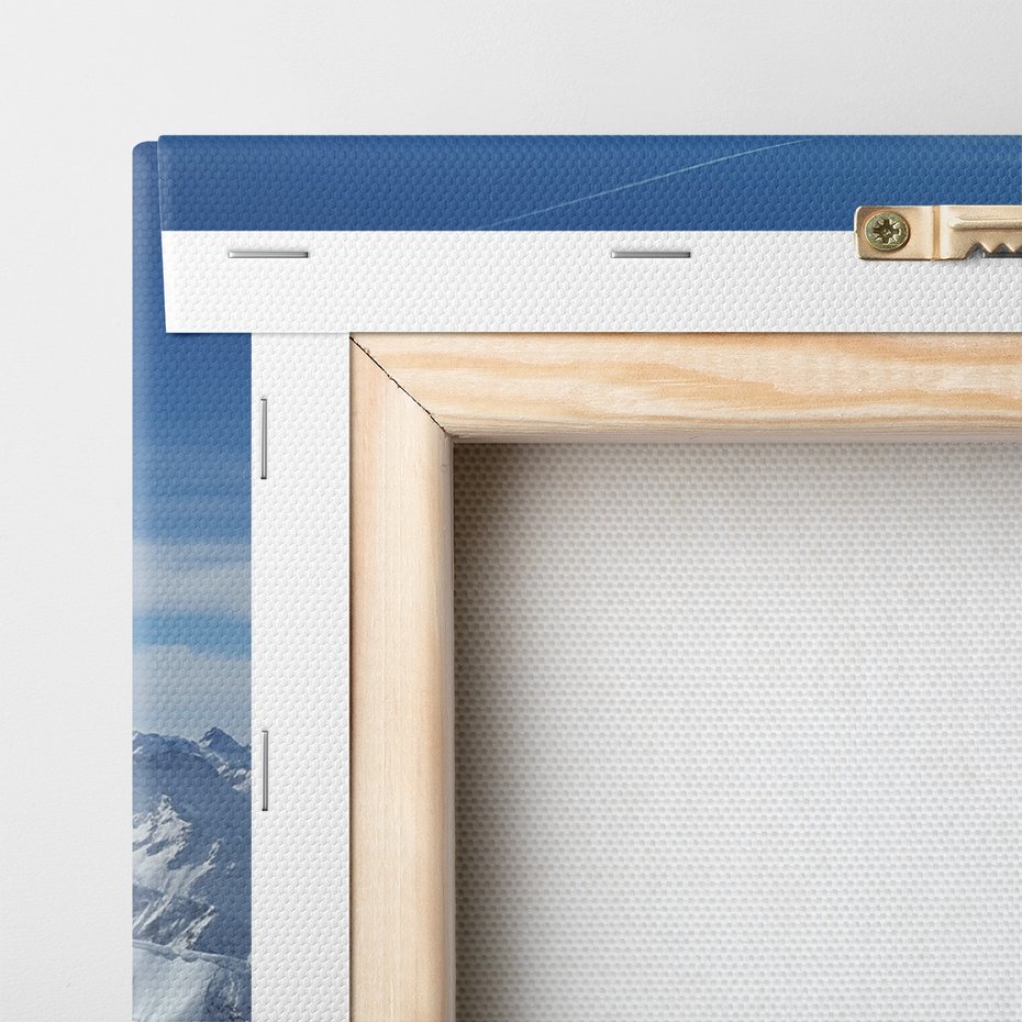 Obraz na płótnie - góry, śnieg, krajobraz