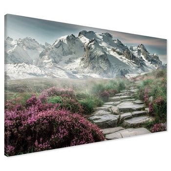 Obraz na płótnie - góry, krajobraz, ścieżka