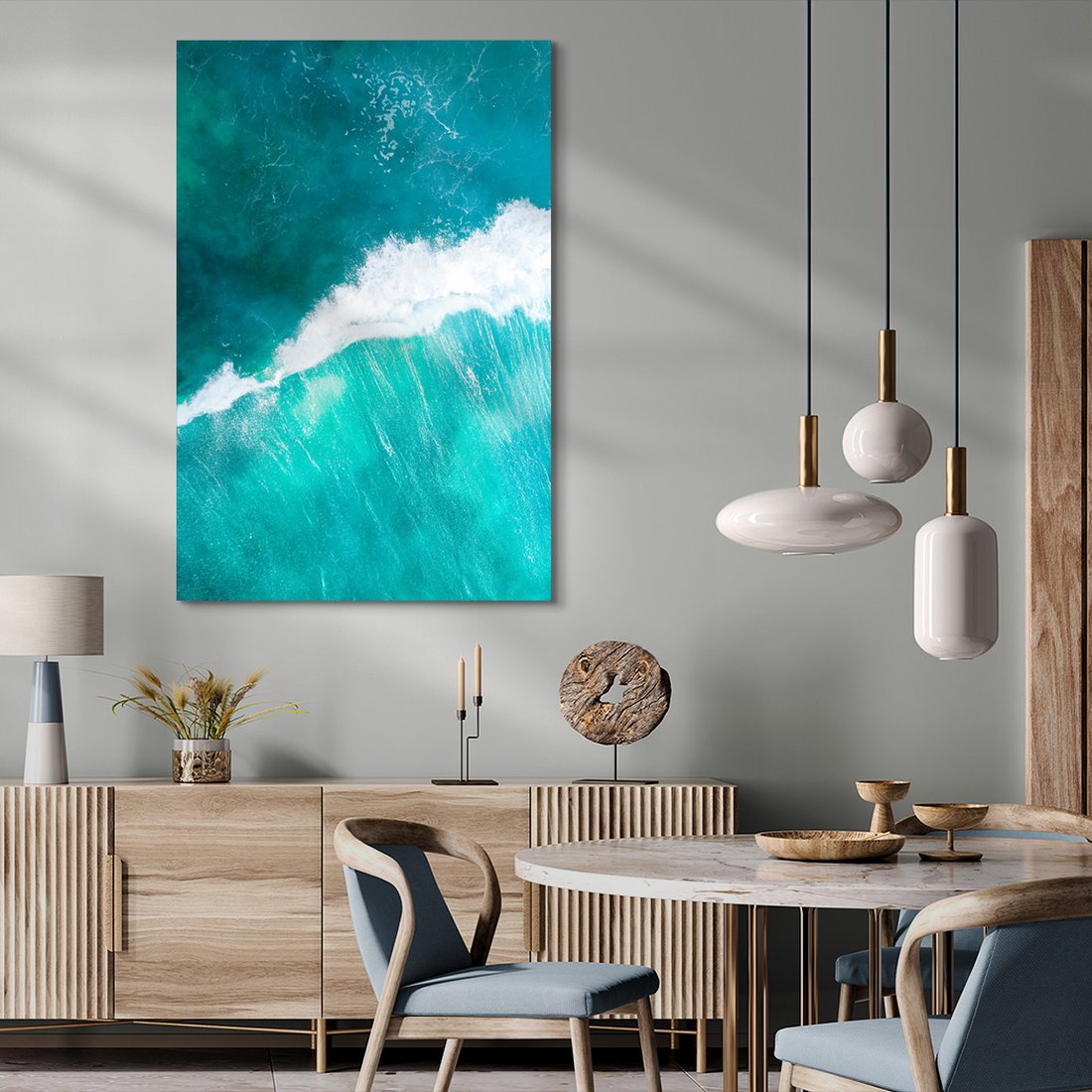 Obraz na płótnie - woda, morze, fale