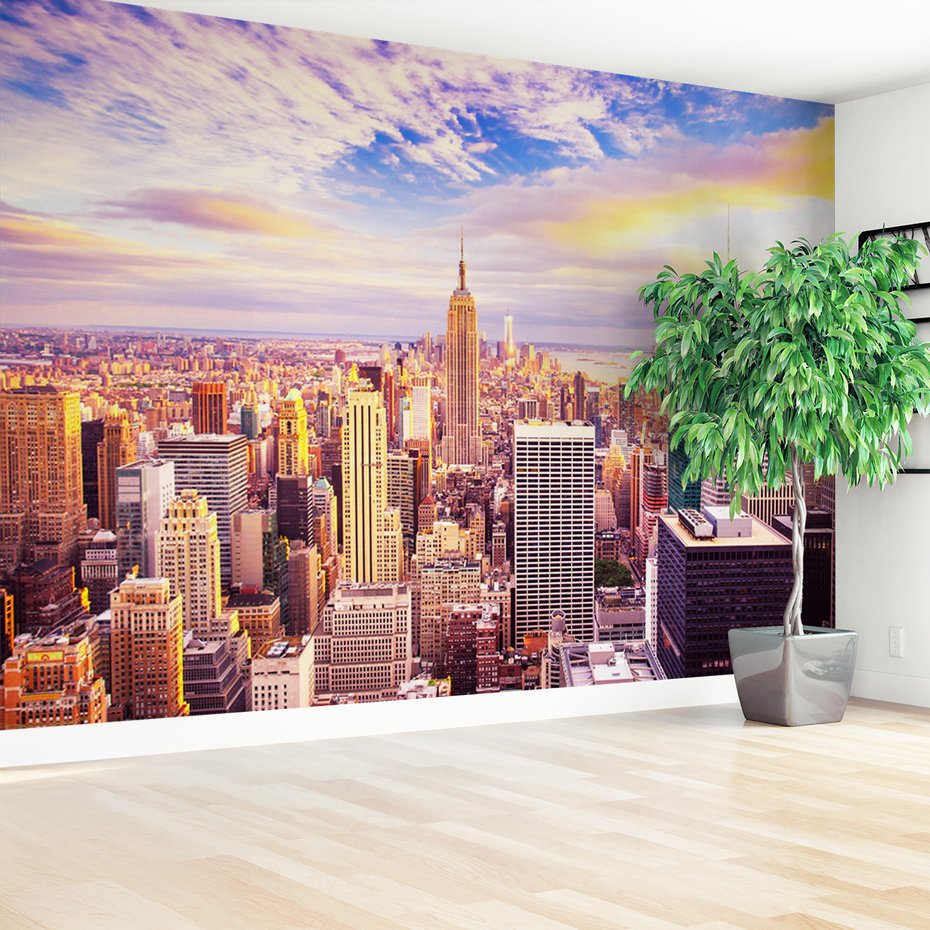 Fototapeta - miasto, drapacze chmur, panorama