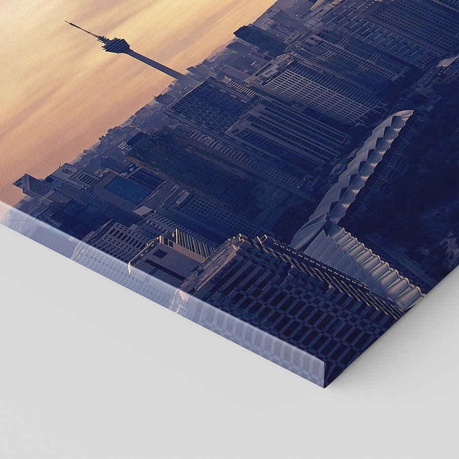 Obraz na płótnie - miasto, budynki, panorama