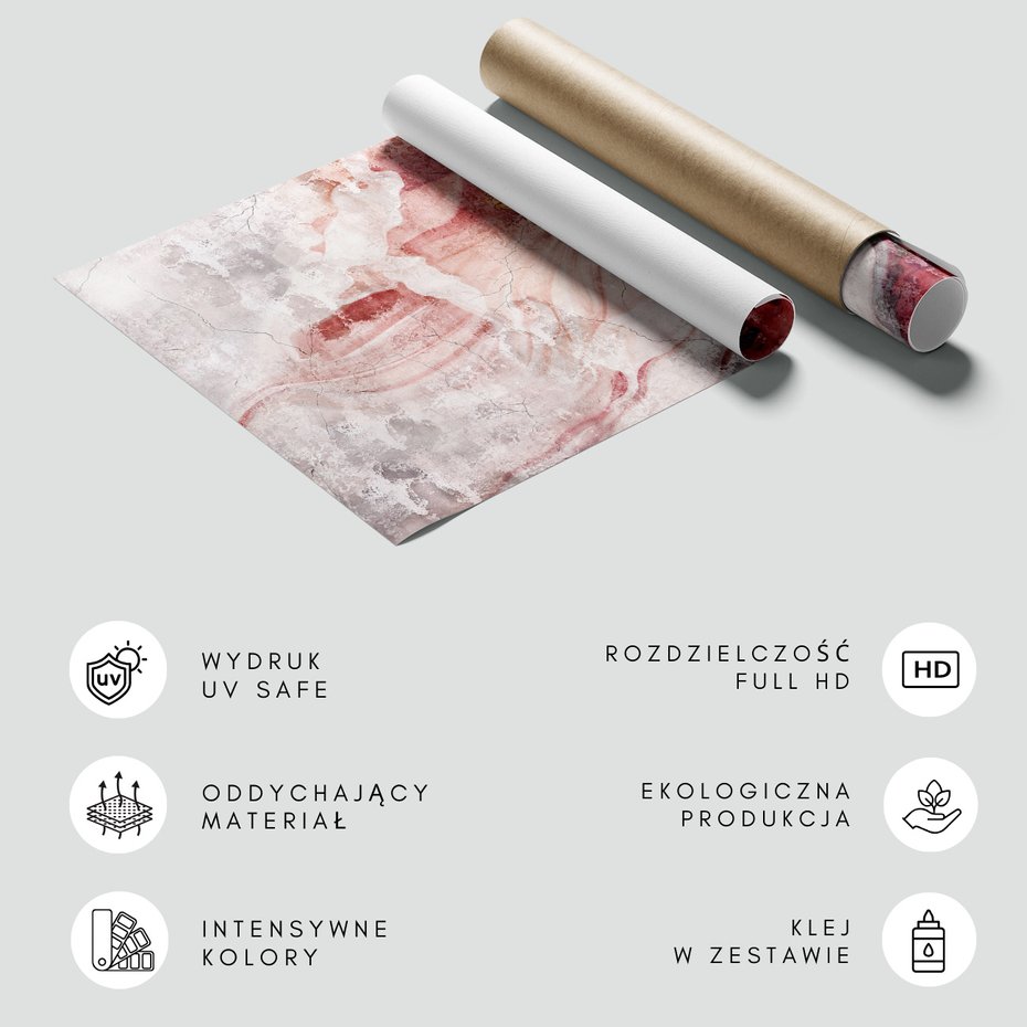 Fototapeta - loft, kwiaty, mural