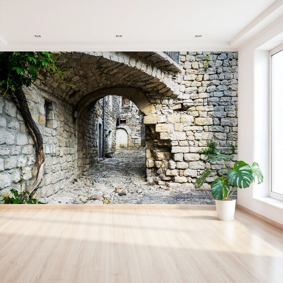 Fototapeta - uliczka, kamień, architektura