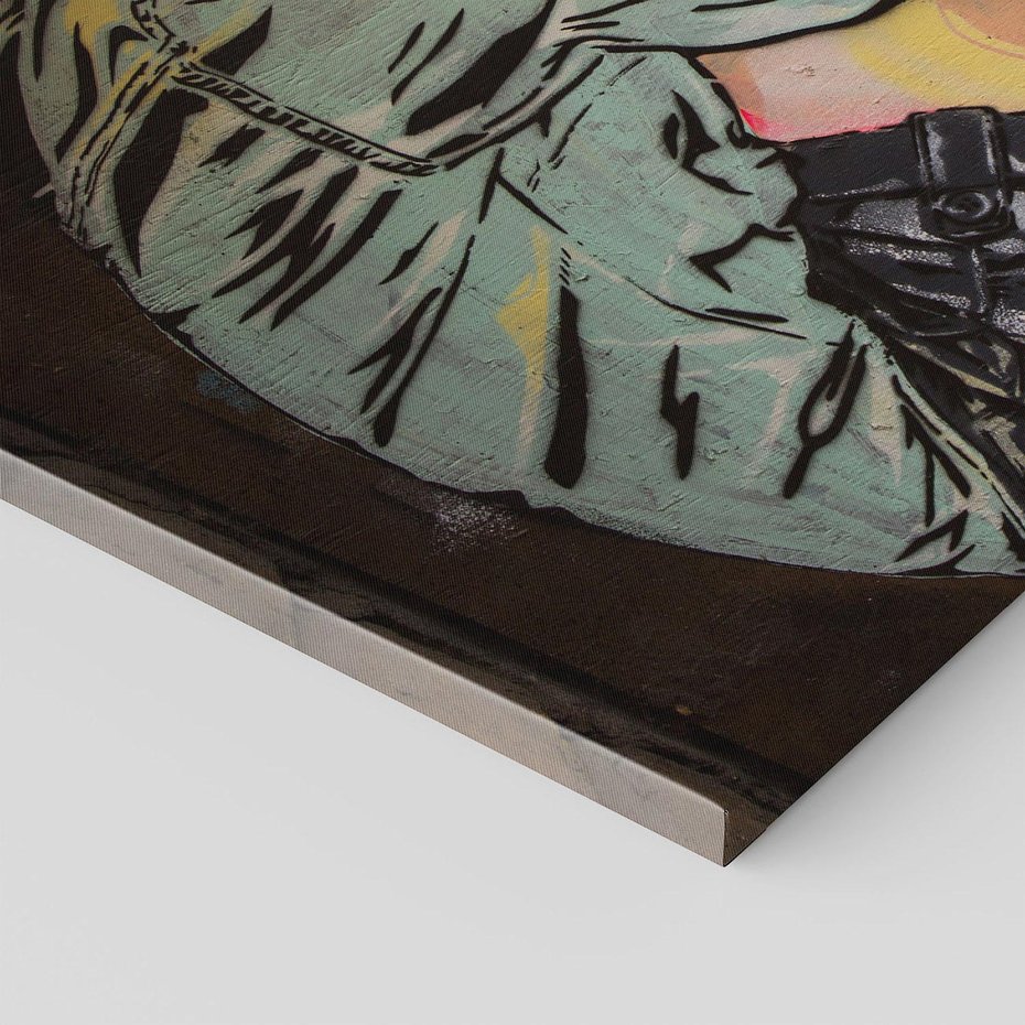 Obraz na płótnie - graffiti, ściana, sztuka