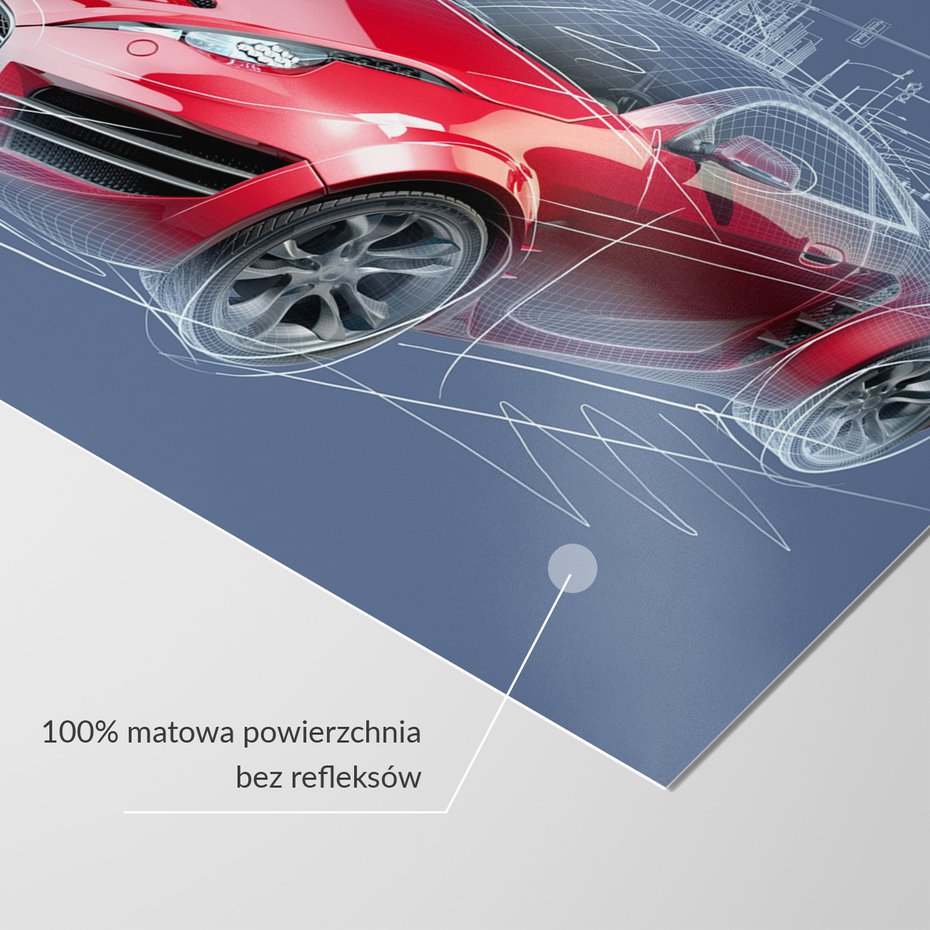 Fototapeta - samochód, miasto, grafika