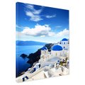 Obraz na płótnie - Santorini, Grecja, morze