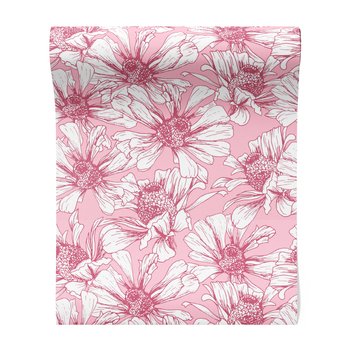 Tapeta - kwiaty, płatki, rysunek