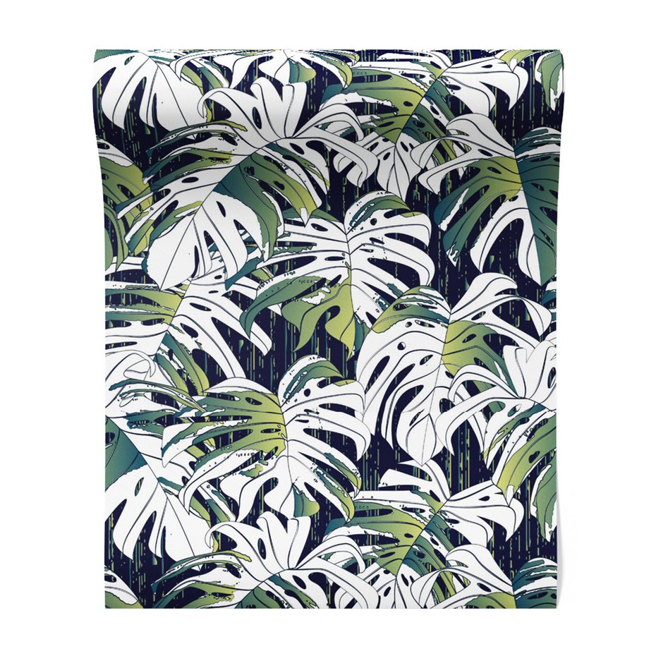 Tapeta - liście, monstera, natura