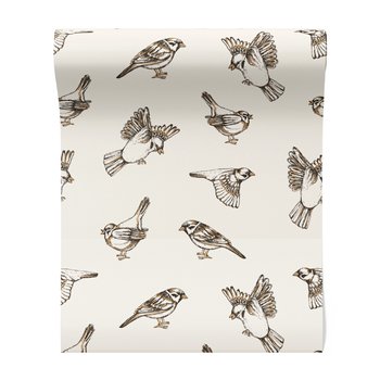 Tapeta - ptaki, ilustracja, natura