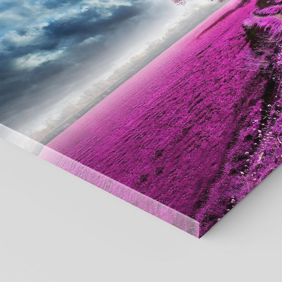 Obraz na płótnie - krajobraz, pole, drzewo