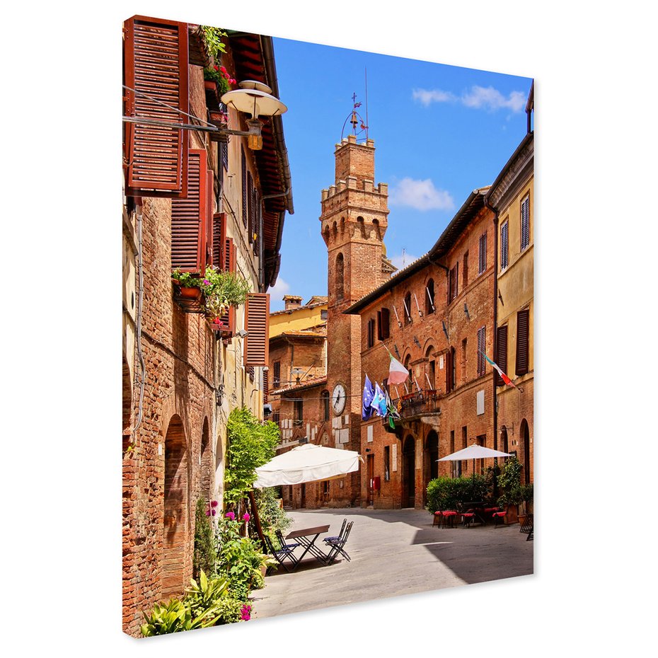 Obraz na płótnie - ulica, miasto, architektura