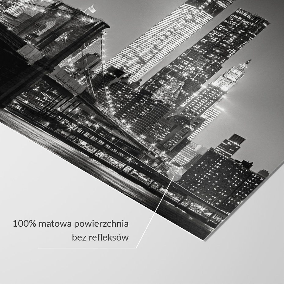 Fototapeta - miasto, most, noc