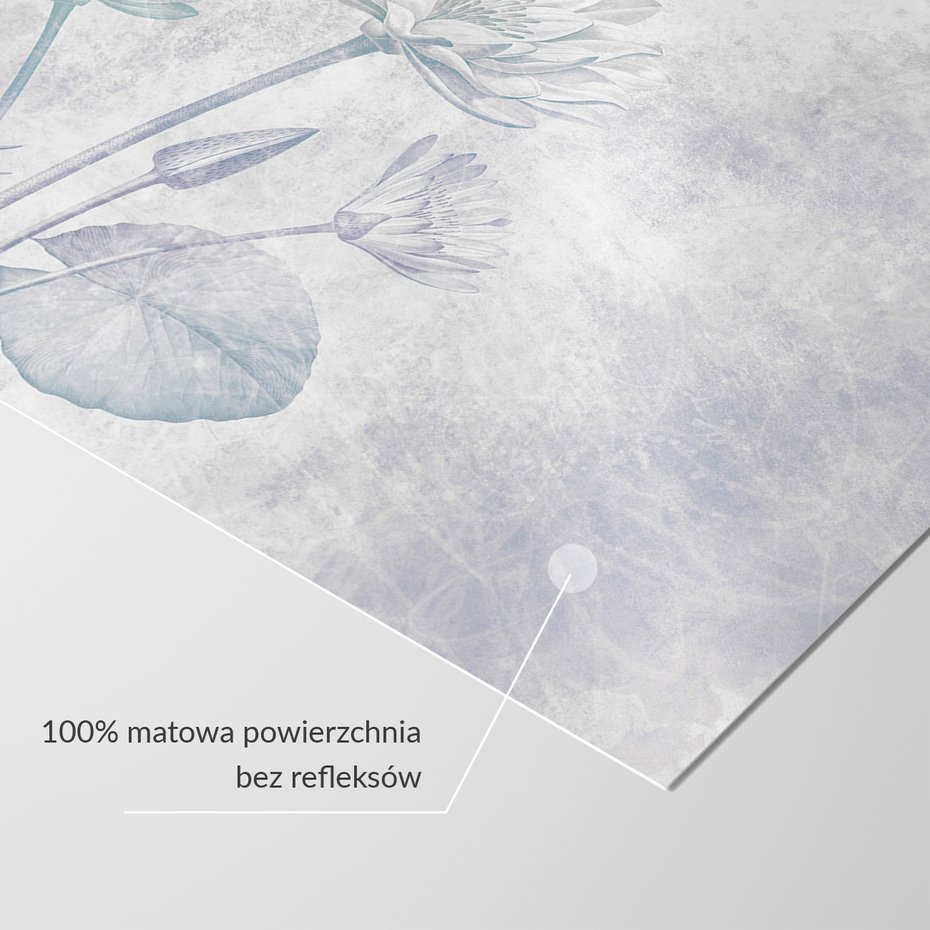 Fototapeta - abstrakcja, kwiat, szary