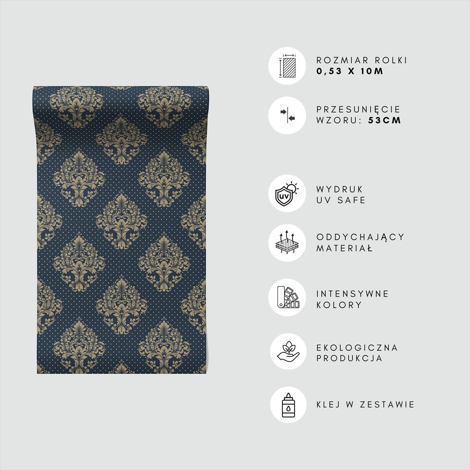 Tapeta - ornament, elegancja, klasyka