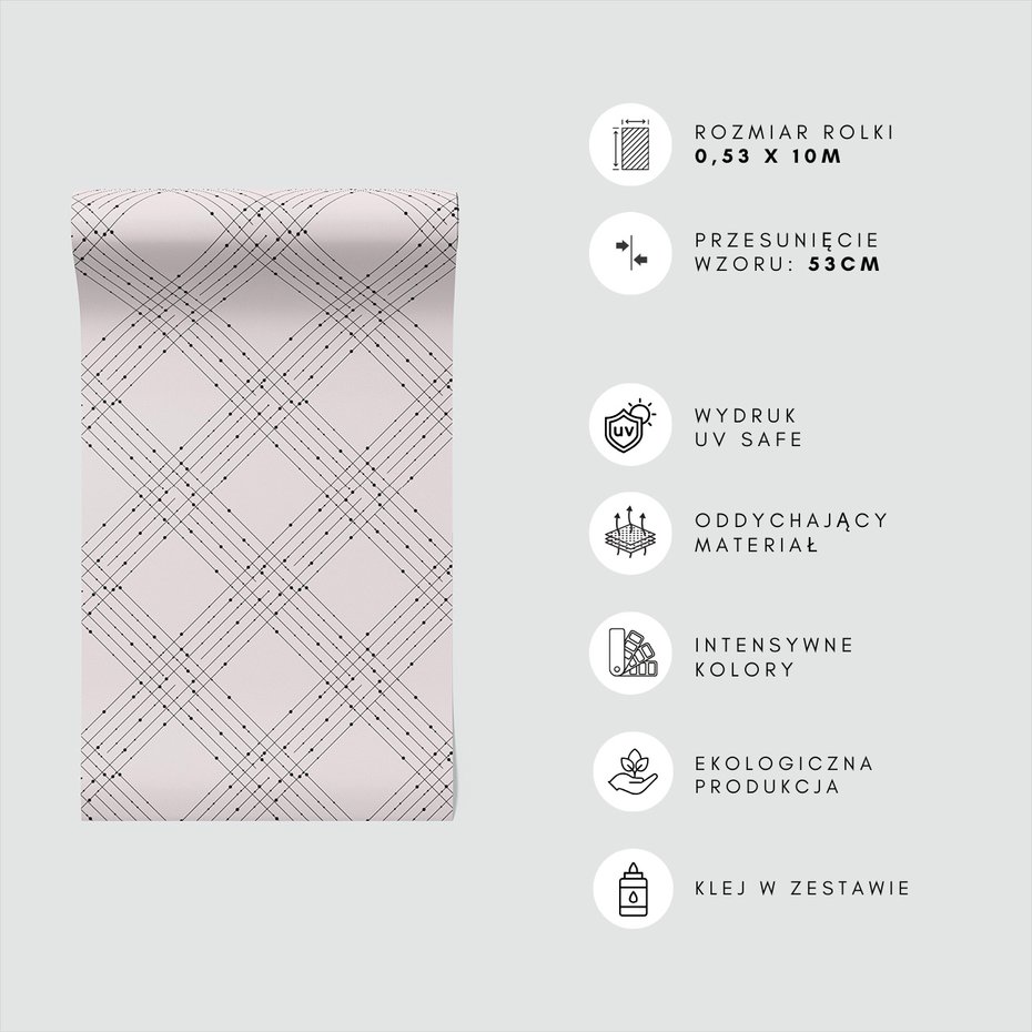 Tapeta - linie, kropki, geometria