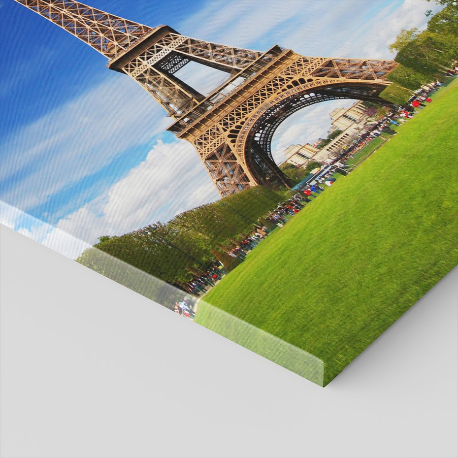 Obraz na płótnie - Paryż, wieża Eiffla, miasto