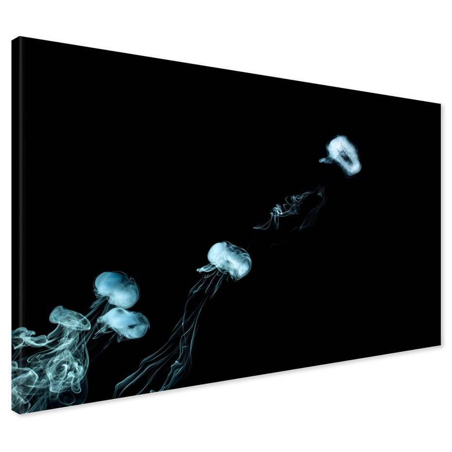 Obraz na płótnie - abstrakcja, dym, kosmos