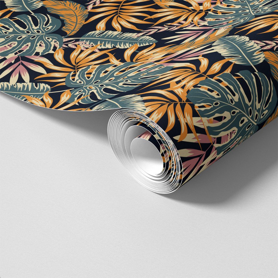 Tapeta - liście, monstera, roślinność