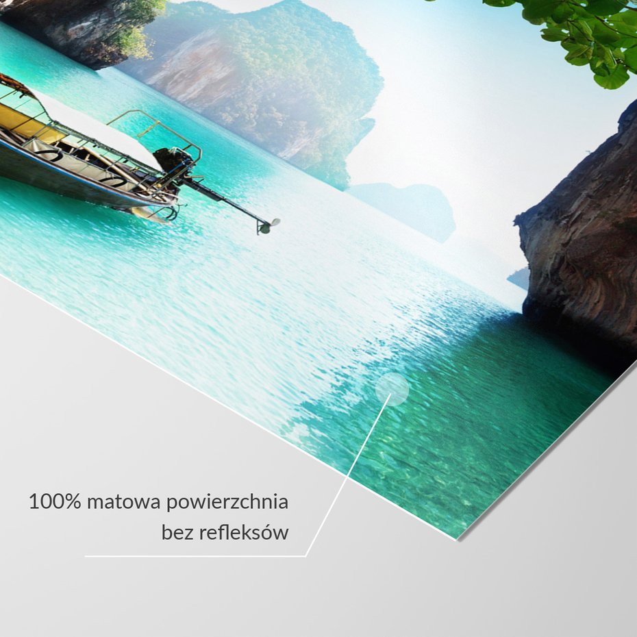 Fototapeta - łódź, morze, krajobraz