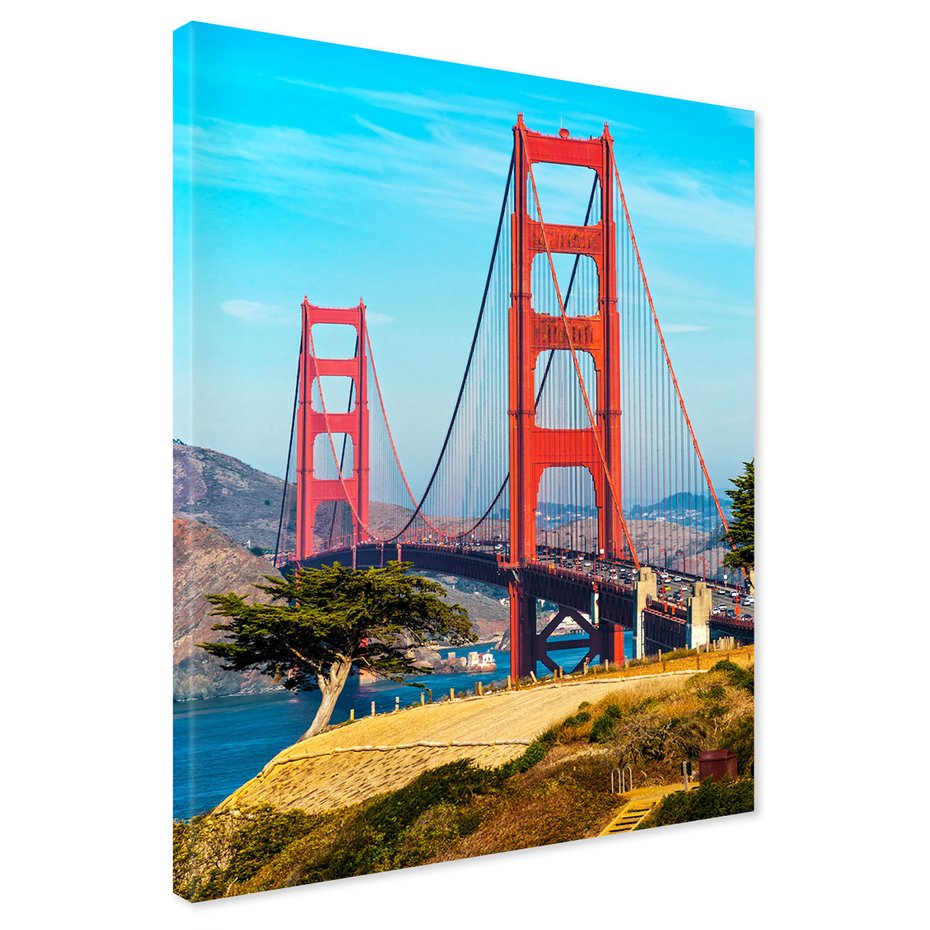 Obraz na płótnie - most, Golden Gate, San Francisco