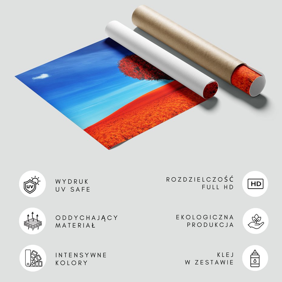 Fototapeta - drzewo, serce, krajobraz