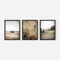 Zestaw obrazy w ramie, plakaty - krajobraz, natura, dom - rama czarna