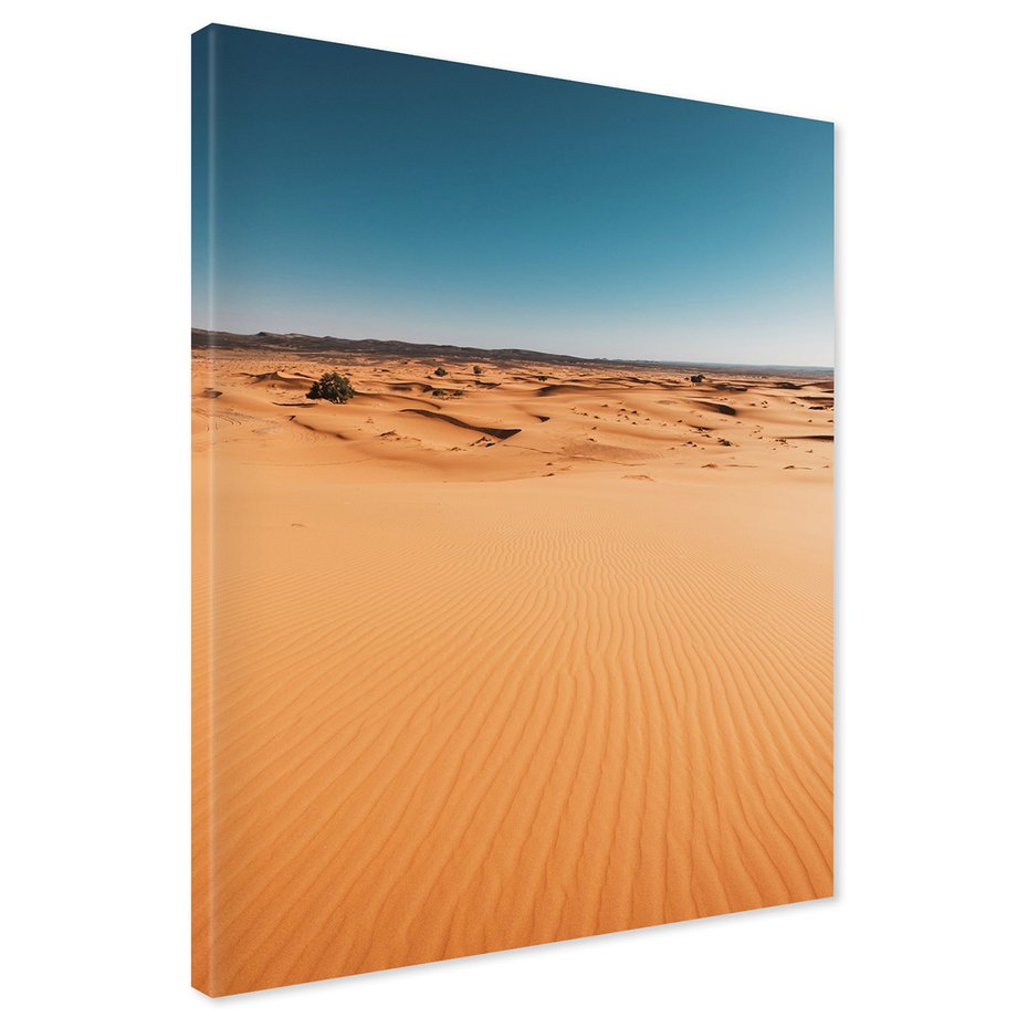 Obraz na płótnie - pustynia, piasek, niebo