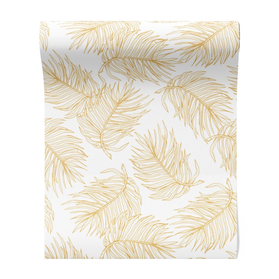 Tapeta - liście, natura, elegancja