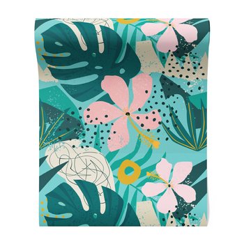 Tapeta - liść, kwiat, abstrakcja