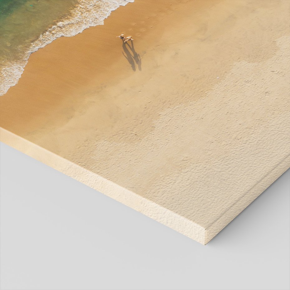 Obraz na płótnie - plaża, morze, piasek