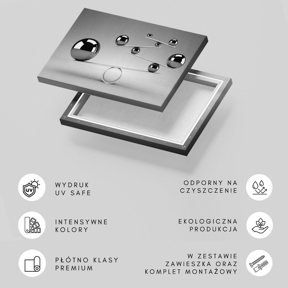 Obraz na płótnie - równowaga, kule, stabilność