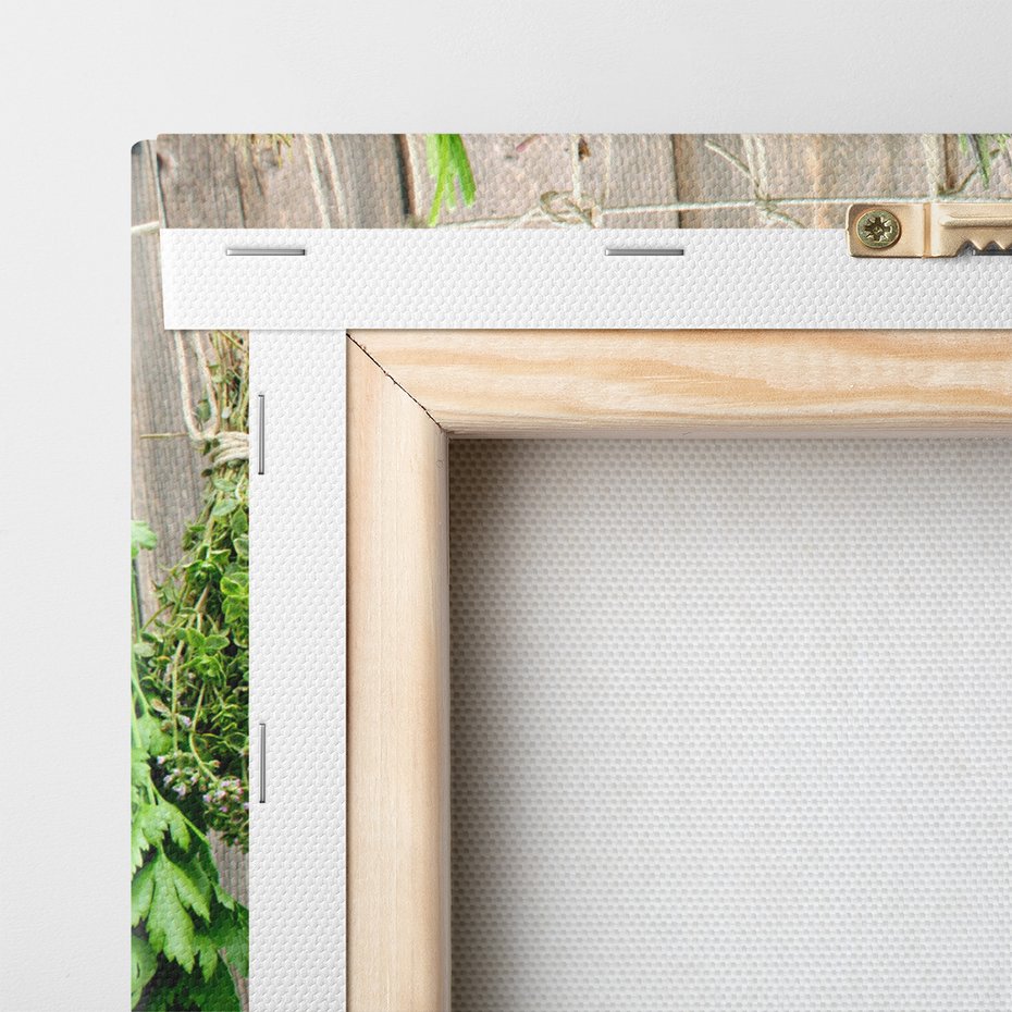 Obraz na płótnie - zioła, suszenie, dekoracja