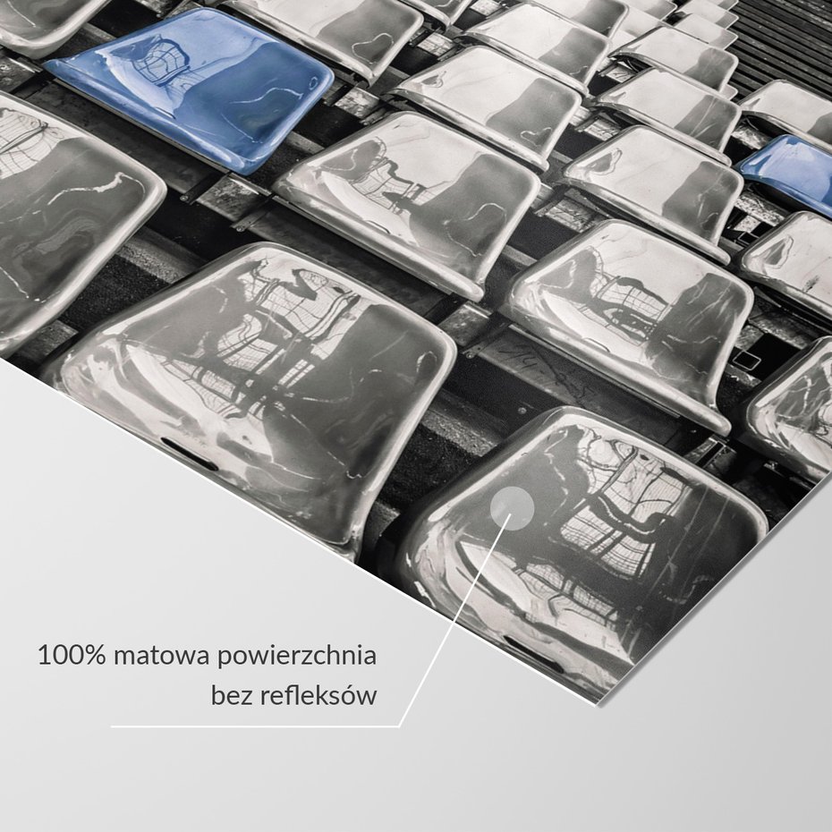 Fototapeta - krzesła, stadion, trybuny