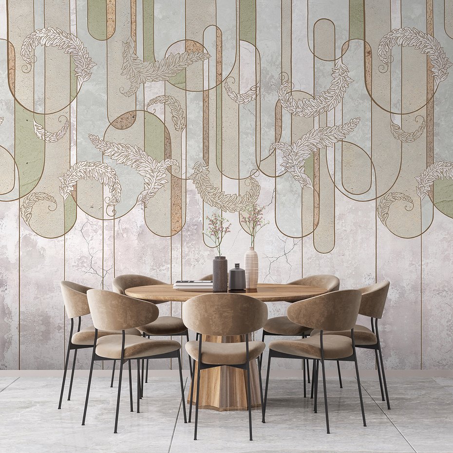 Fototapeta - loft, symetria, geometria