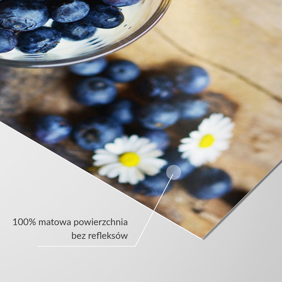 Fototapeta - jagody, kwiaty, jedzenie