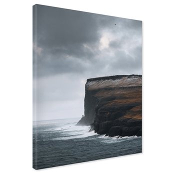 Obraz na płótnie - klif, morze, krajobraz