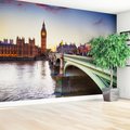 Fototapeta - Londyn, Big Ben, most